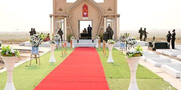 RDC : Le président Félix Tshisekedi a inauguré le nouveau cimetière « Repos du Soldat » dédié aux officiers des Forces armées