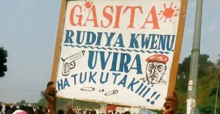 Sud-Kivu: paralysie des activités à Uvira suite à la manifestation contre la nomination du général Gasita