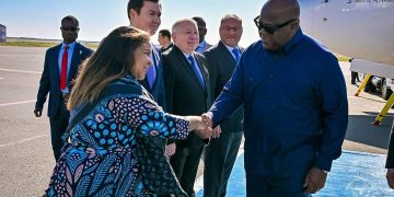 Diplomatie : Le Président Félix Tshisekedi est arrivé, ce mardi à Astana, capitale de la République du Kazakhstan, pour une visite d’État de 48 heures