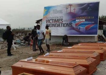 Kinshasa : Inhumation de 63 victimes des pluies diluviennes au cimetière de Kinkole Nouvelle-cité ce samedi 13 septembre