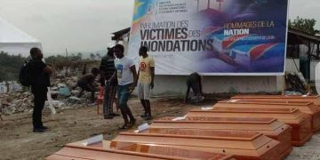 Kinshasa : Inhumation de 63 victimes des pluies diluviennes au cimetière de Kinkole Nouvelle-cité ce samedi 13 septembre