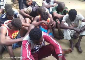 Kongo Central : Dix-neuf présumés criminels arrêtés et présentés au Conseil local de sécurité à Muanda