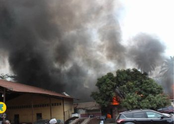 Kinshasa : le Centre de Recherche géologique et minière (CRGM) ravagé par un incendie
