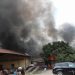 Kinshasa : le Centre de Recherche géologique et minière (CRGM) ravagé par un incendie