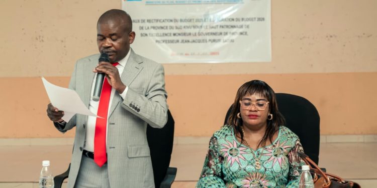 Sud-Kivu : les travaux de rectification du budget 2025 et d’élaboration du projet de budget 2026