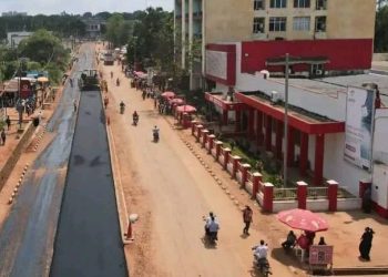 Kasai-Oriental : début de l’asphaltage du boulevard Laurent-Désiré Kabila à Mbuji-Mayi dans le cadre du projet Tshilejelu