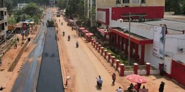 Kasai-Oriental : début de l’asphaltage du boulevard Laurent-Désiré Kabila à Mbuji-Mayi dans le cadre du projet Tshilejelu