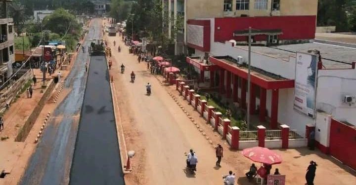 Kasai-Oriental : début de l’asphaltage du boulevard Laurent-Désiré Kabila à Mbuji-Mayi dans le cadre du projet Tshilejelu