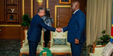 Kinshasa: les différents processus de paix en cours en RDC au cœur d’un Tête-à-tête entre Félix Tshisekedi et l’Envoyé spécial du Secrétaire général de l’ONU