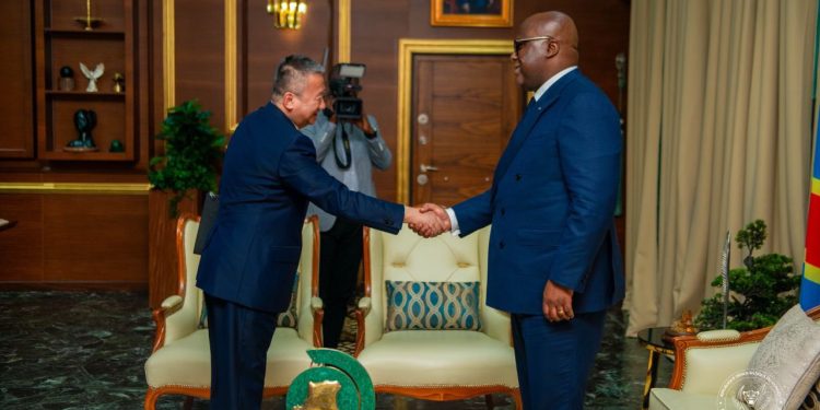 Kinshasa: les différents processus de paix en cours en RDC au cœur d’un Tête-à-tête entre Félix Tshisekedi et l’Envoyé spécial du Secrétaire général de l’ONU