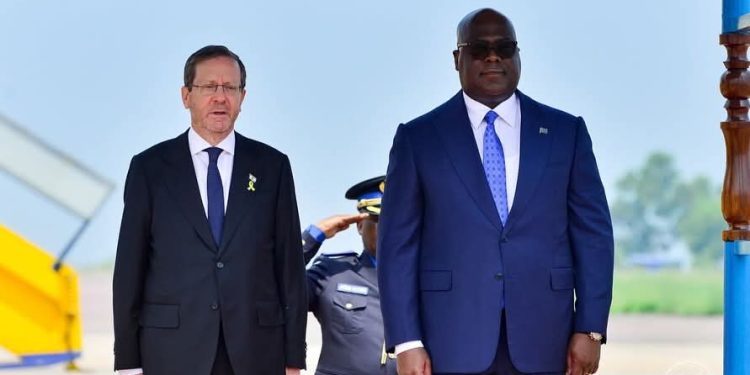 Diplomatie : Le Président de l’État d’Israël Isaac Herzog en visite officielle en RDC