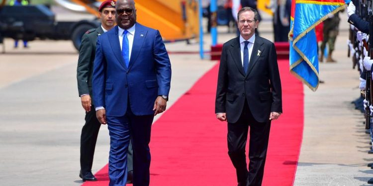 Diplomatie : Le président israélien appelle la communauté internationale à se focaliser sur le conflit armé en RDC