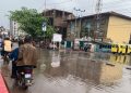 Kinshasa : une partie de la chaussée inondée sur l’avenue des Huileries après la pluie de ce jeudi ( Constat)