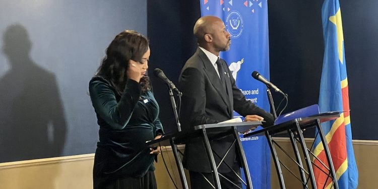 Washington : L’accord de paix veut mettre fin au cycle de violences, restaurer la souveraineté et arrêter le financement de la guerre (Point de presse)