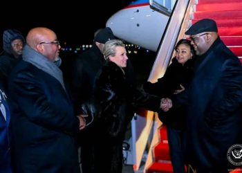 RDC-RWANDA : Le président Félix Tshisekedi est arrivé à Washington pour prendre part à la cérémonie d’enterinement de l’accord de paix