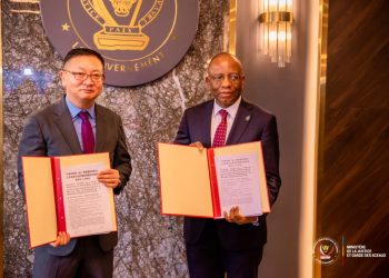 Accord de donation : La Chine offre un Tribunal mobile pour enfants à la RDC