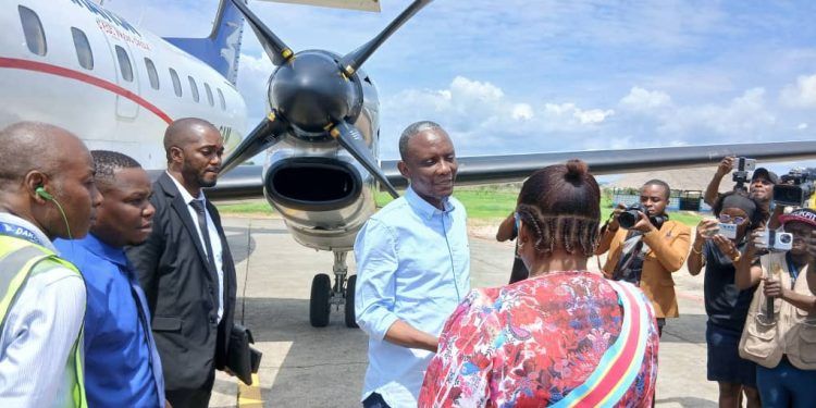 Kongo-Central : Le ministre des infrastructures John Banza en mission d’urgence à Boma après les pluies torrentielles dévastatrices