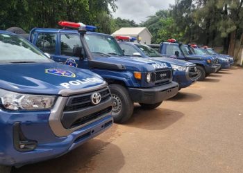 Haut-Katanga : 21 véhicules tout-terrain et 170 motos remis à la Police nationale pour renforcer la sécurité pendant les festivités