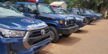 Haut-Katanga : 21 véhicules tout-terrain et 170 motos remis à la Police nationale pour renforcer la sécurité pendant les festivités