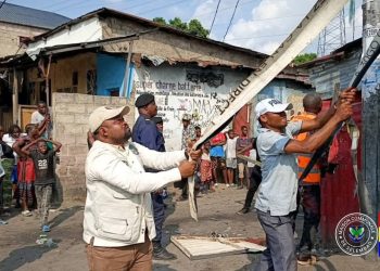 Opération de démolition des constructions anarchiques à Lubudi : la commune de Selembao libère les emprises publiques