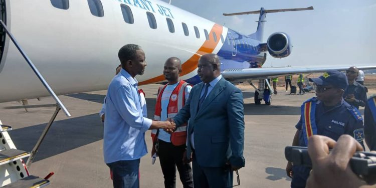 Ituri : Le ministre des infrastructures John Banza à Bunia pour une visite d’inspection des travaux