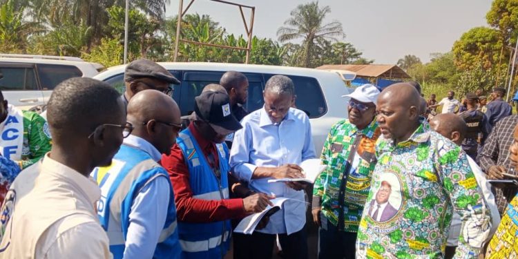 Haut-Uele: Le ministre des infrastructures John Banza lance une tournée d&rsquo;inspection des chantiers