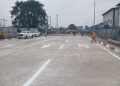 Kinshasa: Le ministre des infrastructures John Banza inaugure un nouveau Pont-Cabu sur l’avenue Kasa-Vubu