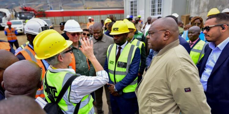 Lualaba : Jean-Pierre Bemba inaugure la voie ferrée Fungurume-Kwatebala longue de 3 km financée totalement par la société Tenke Fungurume Mining