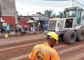 Réhabilitation de l&rsquo;avenue plateau à Kinshasa : Les travaux touchent à leur fin, avec seulement 200 mètres restants (Constat)