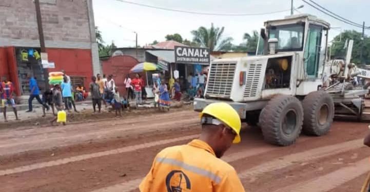 Réhabilitation de l’avenue plateau à Kinshasa : Les travaux touchent à leur fin, avec seulement 200 mètres restants (Constat)