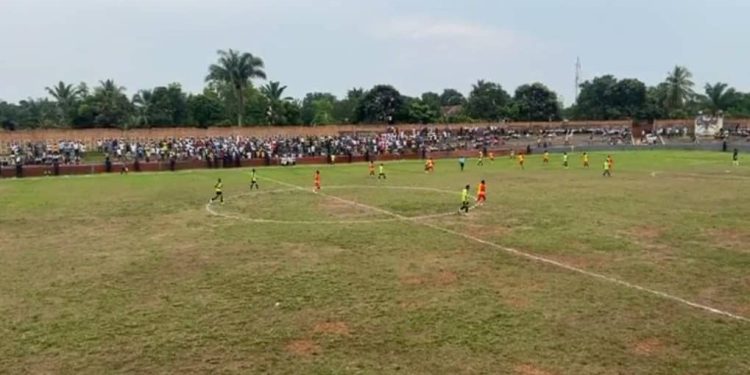 Foot – Ligue 1 : Sanga Balende s’impose en déplacement face à l’US Tshinkunku de Kananga (1-0) au Stade des Jeunes