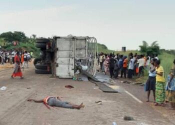 RDC : Sept personnes tuées dans un accident de camion sur la RN1 au Kasaï