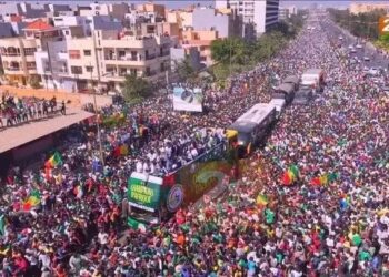 Sénégal : Les Lions de la Teranga reçus au Palais Présidentiel après leur sacre à la CAN