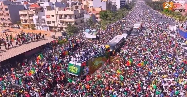 Sénégal : Les Lions de la Teranga reçus au Palais Présidentiel après leur sacre à la CAN