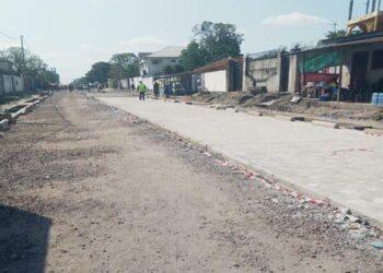 Kinshasa : Plus de 385 mètres de l’avenue Kifumu bétonnés dans le quartier Bagata à Makala (Constat)