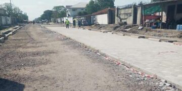 Kinshasa : Plus de 385 mètres de l’avenue Kifumu bétonnés dans le quartier Bagata à Makala (Constat)