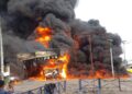 Kinshasa : Un incendie ravage une station-service au quartier 3 à Masina
