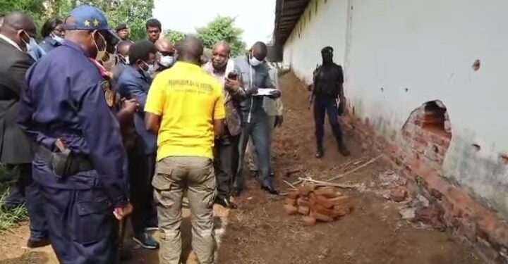 Tshopo : Six prisonniers tués lors d’une tentative d’évasion à la prison d’Osio