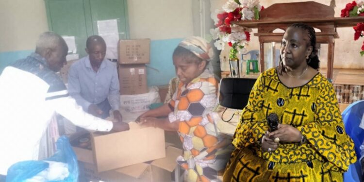 Lualaba : Dominique Munongo Inamizi dote l’institut Kadiva de Kansenia d’un lot important de matériels didactiques et autres équipements pour les écoliers