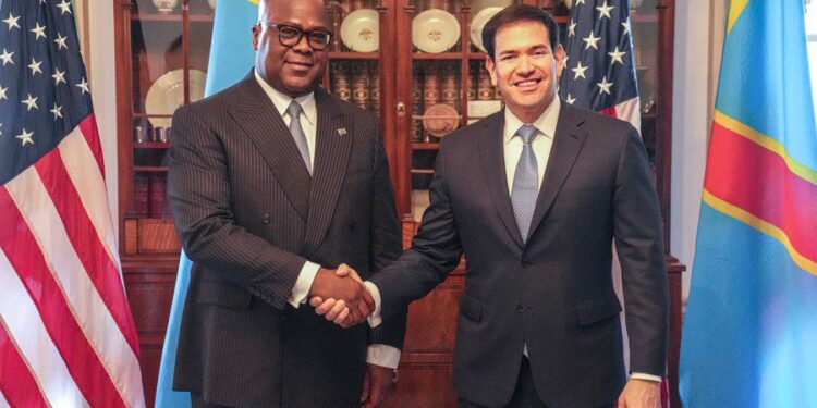 Washington: Félix TSHISEKEDI et Marco RUBIO discutent de la mise en œuvre des accords du 04 décembre signés avec le Rwanda