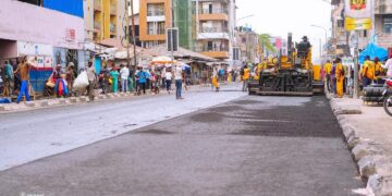 Kinshasa : Le gouvernement relance des travaux de bétonnage de l’avenue Bompete à Kintambo