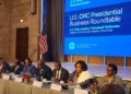 RDC-USA : Félix Tshisekedi participe à une table ronde avec des géants américains des secteurs de la santé, des banques et des télécommunications