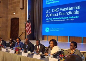RDC-USA : Félix Tshisekedi participe à une table ronde avec des géants américains des secteurs de la santé, des banques et des télécommunications