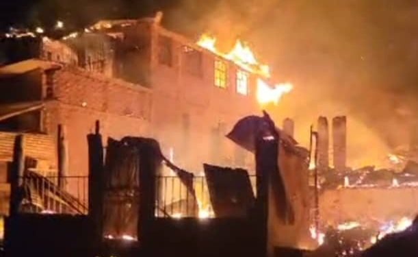 Sud-kivu : Un incendie dévastateur fait deux morts et des dégâts matériels importants au centre de Nyabibwe‎