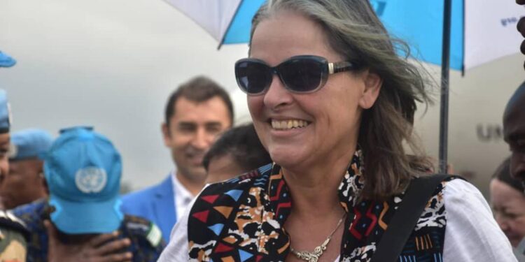 Guerre du M23: arrivée de la cheffe de la Monusco via l’aéroport international de Goma