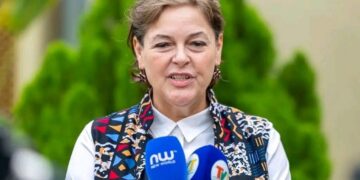 Guerre du M23 : à Goma, la cheffe de la Monusco annonce des vols de reconnaissance aérienne avant le déploiement d’une mission à Uvira