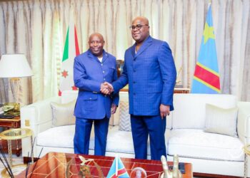 Addis Abeba: Le président Félix Tshisekedi félicite Évariste Ndayishimiye pour sa prise de fonction à la présidence de l&rsquo;Union africaine