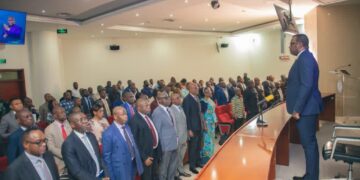 RDC : les secrétaires et inspecteurs généraux signent ce 18 février le pacte de responsabilité axé sur la maîtrise des effectifs et de la masse salariale