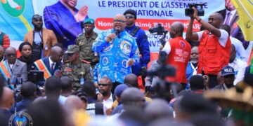 Nord-Kivu : À Beni, Aimé Boji Sangara sensibilise la population à l’unité et à faire échec à l&rsquo;agresseur