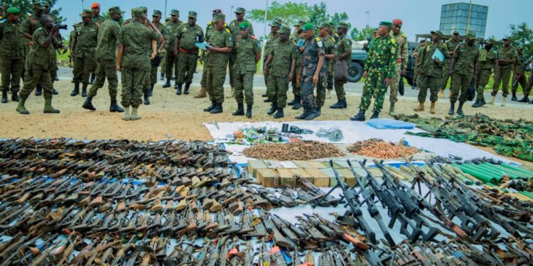 Ituri : Les FARDC annoncent la capture de 49 miliciens de la CRP de Thomas Lubanga et la saisie de plus de 500 armes ( Document)